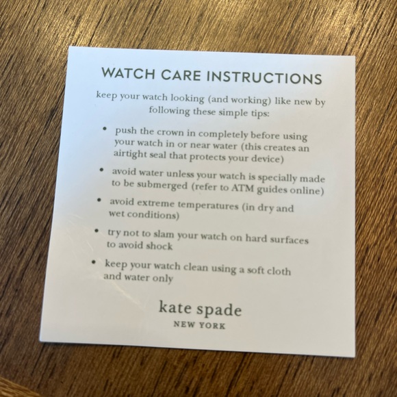 New Kate Spade New York two-toned silver/rose gold women's link watch - Picture 6 of 7